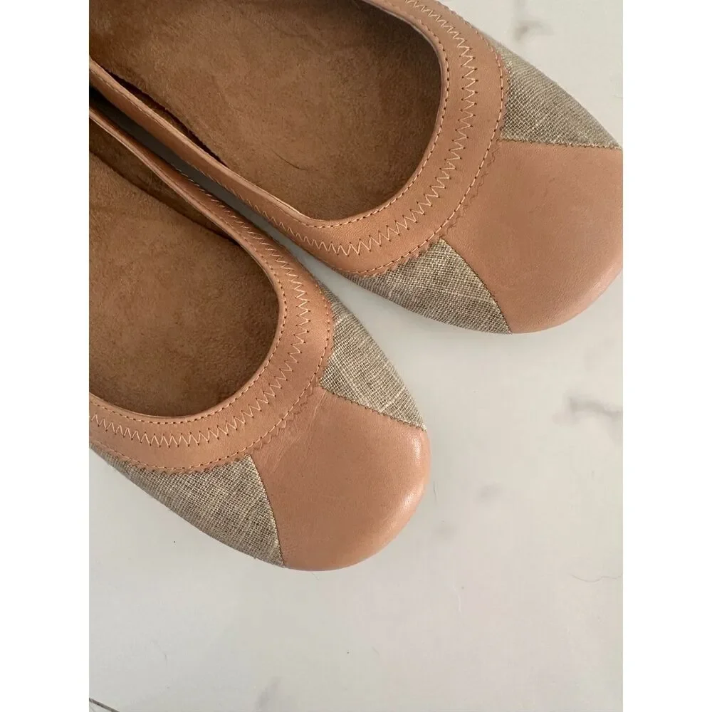 AEROSOLES Tan and Beige Women’s Flats